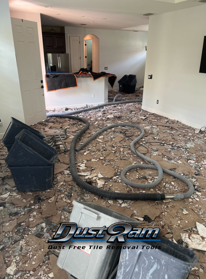 rubble tile flooring house